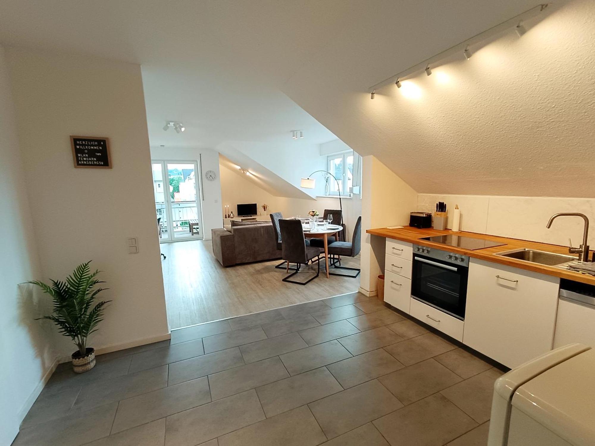 Ruhrheimat Ferienwohnung Am Ruhrtalradweg In Арнсберг Экстерьер фото